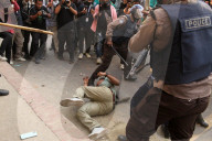 Clashes Erupt Between Security Forces And Protesters.