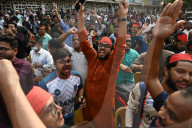 Verdict In The July Killings Case Fugitive Former Prime Minister Sheikh Hasina Sentenced To Death In Dhaka.