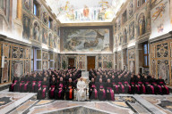 Pope Leo XIV Meets With Vatican Diplomatic Staff - Vatican