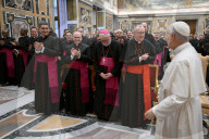 Pope Leo XIV Meets With Vatican Diplomatic Staff - Vatican