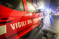 Civil Protection, Police, Red Cross, And Firefighters Conduct An Exercise In The Railway Tunnel.