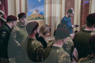 The award ceremony dedicated to Day of the Airborne Assault Troops of the Armed Forces of Ukraine.