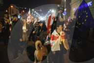 Day 355 Of The Ongoing Protest In Tbilisi