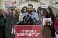 DC: Virginia Giuffre’s Brother Sky Roberts hold a Epstein Files news confrence