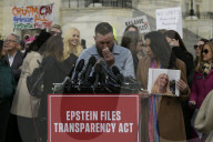 DC: Virginia Giuffre’s Brother Sky Roberts hold a Epstein Files news confrence