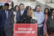 DC: Virginia Giuffre’s Brother Sky Roberts hold a Epstein Files news confrence