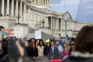 Epstein Files Press Conference At Capitol