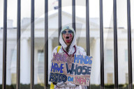 Anti-Trump Protest Outside Of The White House