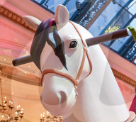 Bellaggio Hotel Casino Christmas extravaganza