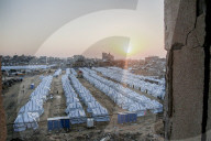 Egypt Builds Camp In Central Gaza