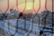 Egypt Builds Camp In Central Gaza