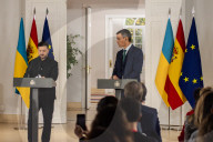 Zelensky's Official Visit To Madrid, Spain