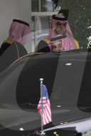 DC: Saudi Crown Prince Bin Salman hold a White House departure