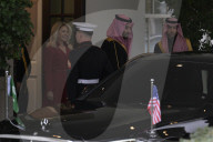 DC: Saudi Crown Prince Bin Salman hold a White House departure