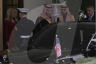 DC: Saudi Crown Prince Bin Salman hold a White House departure