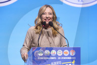 The Closing Event Of The Center-right Coalition's Campaign For The Veneto Regional Elections In Support Of Alberto Stefani At The Gran Teatro Geox In Padova