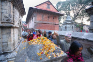 Devotees Mark Bala Chaturdashi At Pashupatinath In Nepal