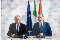 Roberto Calderoli And Alberto Cirio Sign The Pre-agreement On Differential Autonomy In Turin