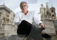 Close-up : French philosopher Michel Onfray - Rome