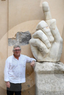 Close-up : French philosopher Michel Onfray - Rome