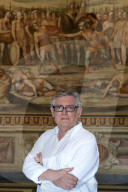 Close-up : French philosopher Michel Onfray - Rome