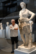 Close-up : French philosopher Michel Onfray - Rome