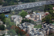 Elevated View Of Buildings In Delhi, India