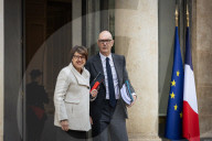 Council Of Ministers Of The French Government At The ElysÃ©e Palace, In Paris