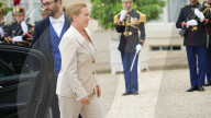  Danish Prime Minister Mette Frederiksen Attends The Coalition Of The Willing In Paris On The 4th September 2025. 