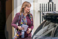 Chancellor Rachel Reeves departs No11 for PMQs at the House of Commons.