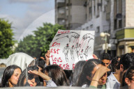 Young Doctors On Nationwide Strike For Implementation Of Deal With Tunisian Government In Tunis