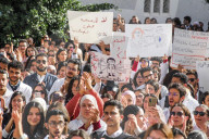 Young Doctors On Nationwide Strike For Implementation Of Deal With Tunisian Government In Tunis