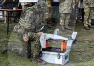 U.S. Army Soldiers Train With MEROPS Counter-UAS Platform In Poland