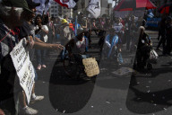 Retirees' March In Buenos Aires