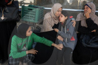 Palestinians Mourn After Deadly Overnight Strikes In Gaza