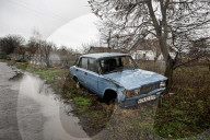 Front-line Vozdvyzhivka Village - Zaporizhzhia Region