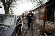 Evacuation of Family from Front-Line Village in Zaporizhzhia Region - Ukraine