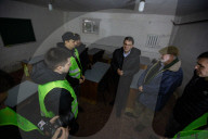 Swiss Ambassador Visits An Underground Educational Center In Sumy