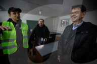 Swiss Ambassador Visits An Underground Educational Center In Sumy