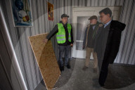 Swiss Ambassador Visits An Underground Educational Center In Sumy