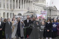 DC: Cong. Al Green hold a Impeachment and Removal the Regime rally and  press confrence