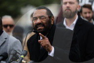 Press Conference Calling For Trump Impeachment At U.S. Capitol
