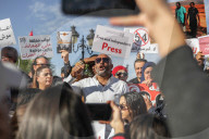 Tunisian Journalists Rally In Tunis Over Press Card Restrictions And Media Crackdown