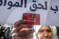 Tunisian Journalists Rally In Tunis Over Press Card Restrictions And Media Crackdown