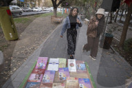 Book Street Event In Tehran, Iran