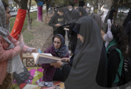 Book Street Event In Tehran, Iran