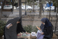 Book Street Event In Tehran, Iran