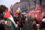 Demonstration In Support Of Palestine, Freedom Flotilla Coalition And Thousand Madleens To Gaza Mission In Milan