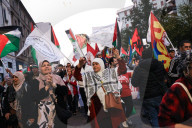 Demonstration In Support Of Palestine, Freedom Flotilla Coalition And Thousand Madleens To Gaza Mission In Milan