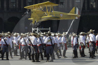 Generation Z Unsuccessfully Attempts To Boycott The Civic-Military Parade Commemorating The 115th Anniversary Of The Mexican Revolution, Led By Claudia Sheinbaum, President Of Mexico